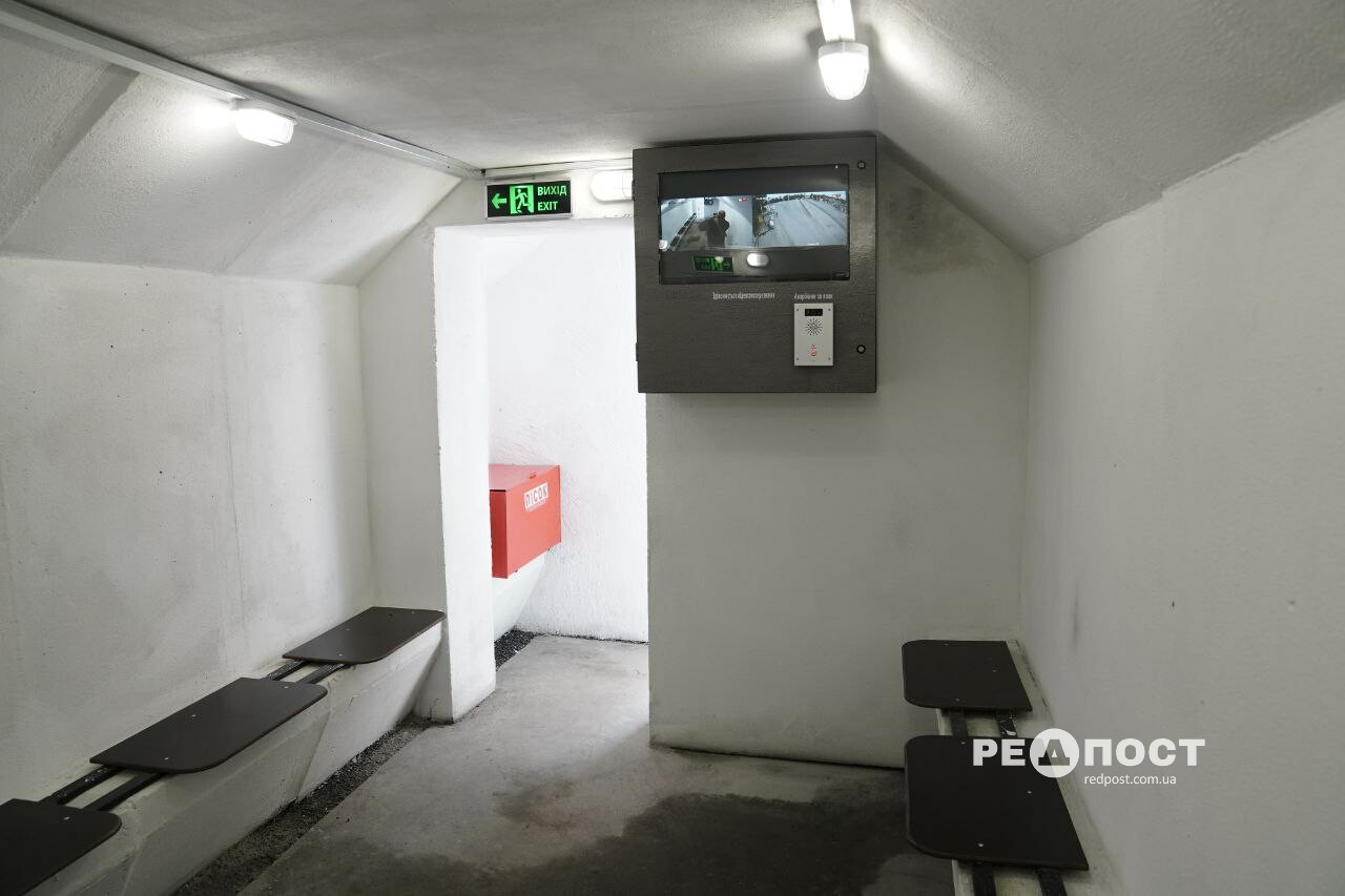 На Северной Салтовке появилась остановка-укрытие.