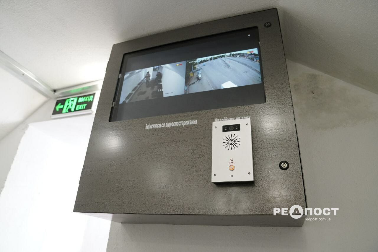 На Северной Салтовке появилась остановка-укрытие.