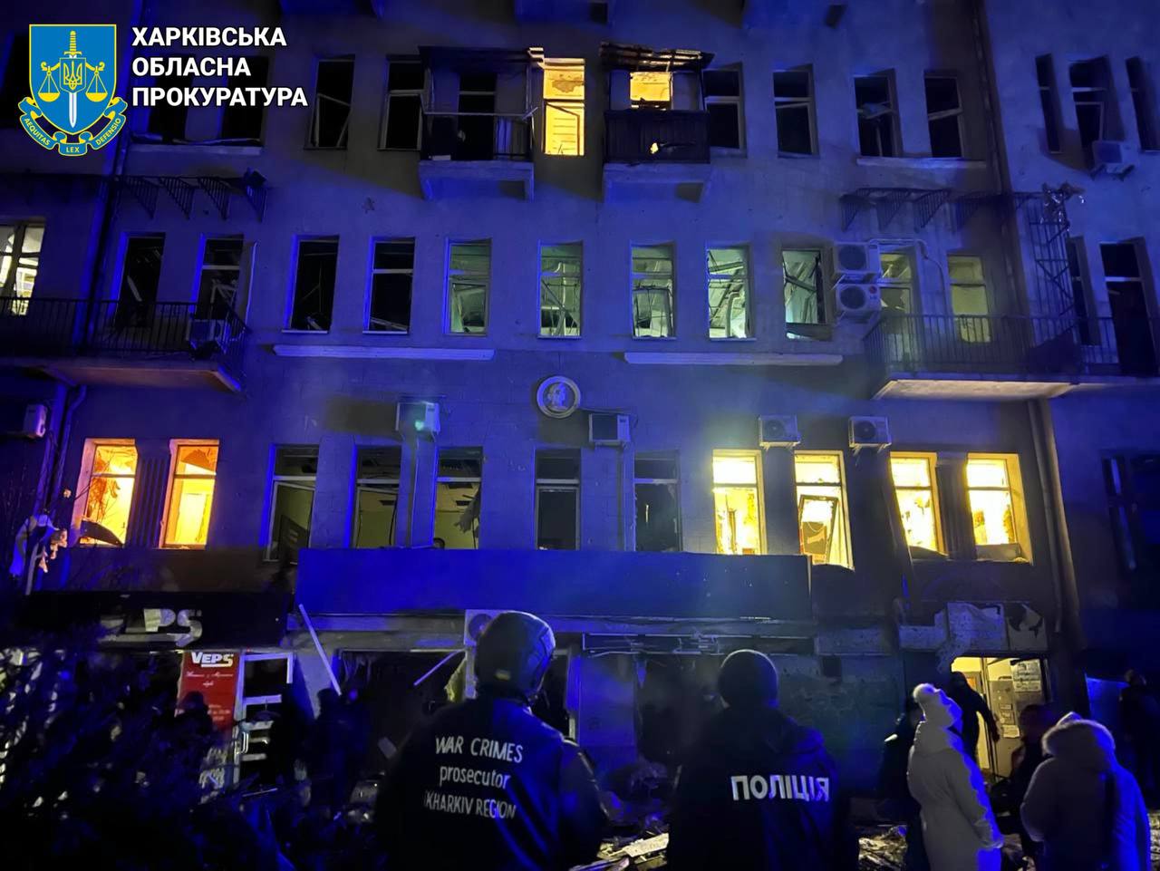 Вечерний обстрел Харькова: куда "прилетело".