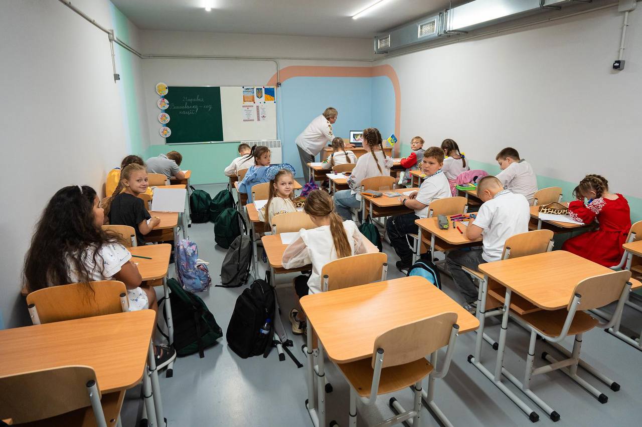 В Харьковской области открыли еще одну подземную школу.