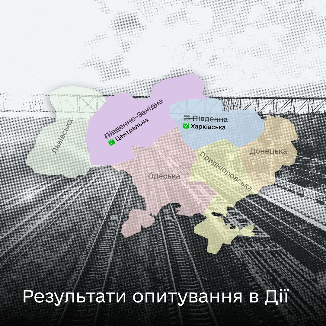 Какое название выбрали для Южной железной дороги: результаты голосования фото 1