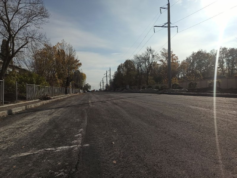 У Харкові завершують реконструкцію на вулиці Весніна.