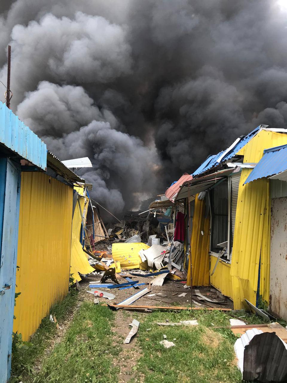 Обстрел Золочева 21 мая 2024 года.