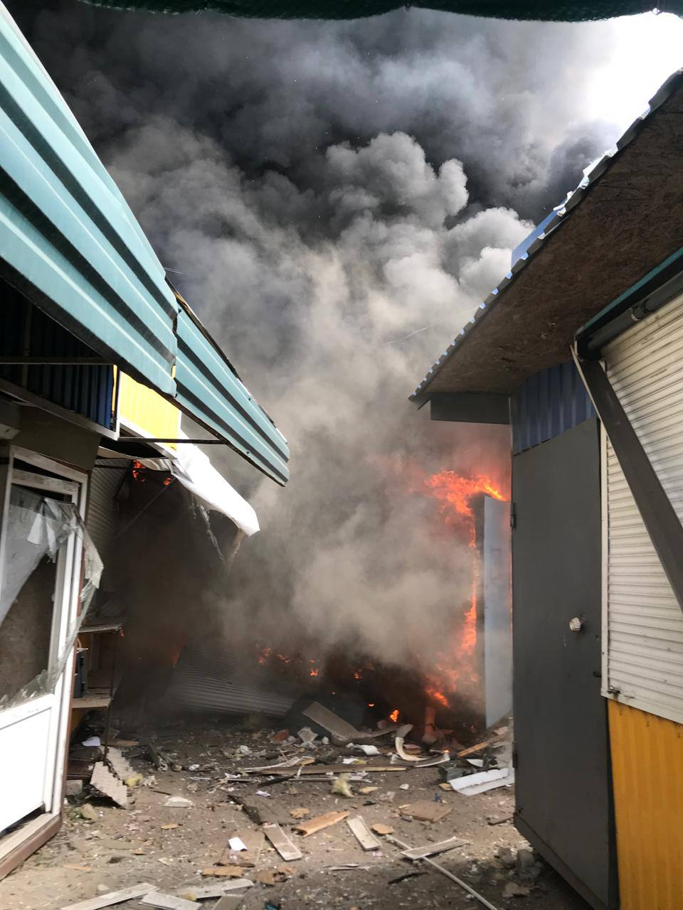 Обстрел Золочева 21 мая 2024 года.