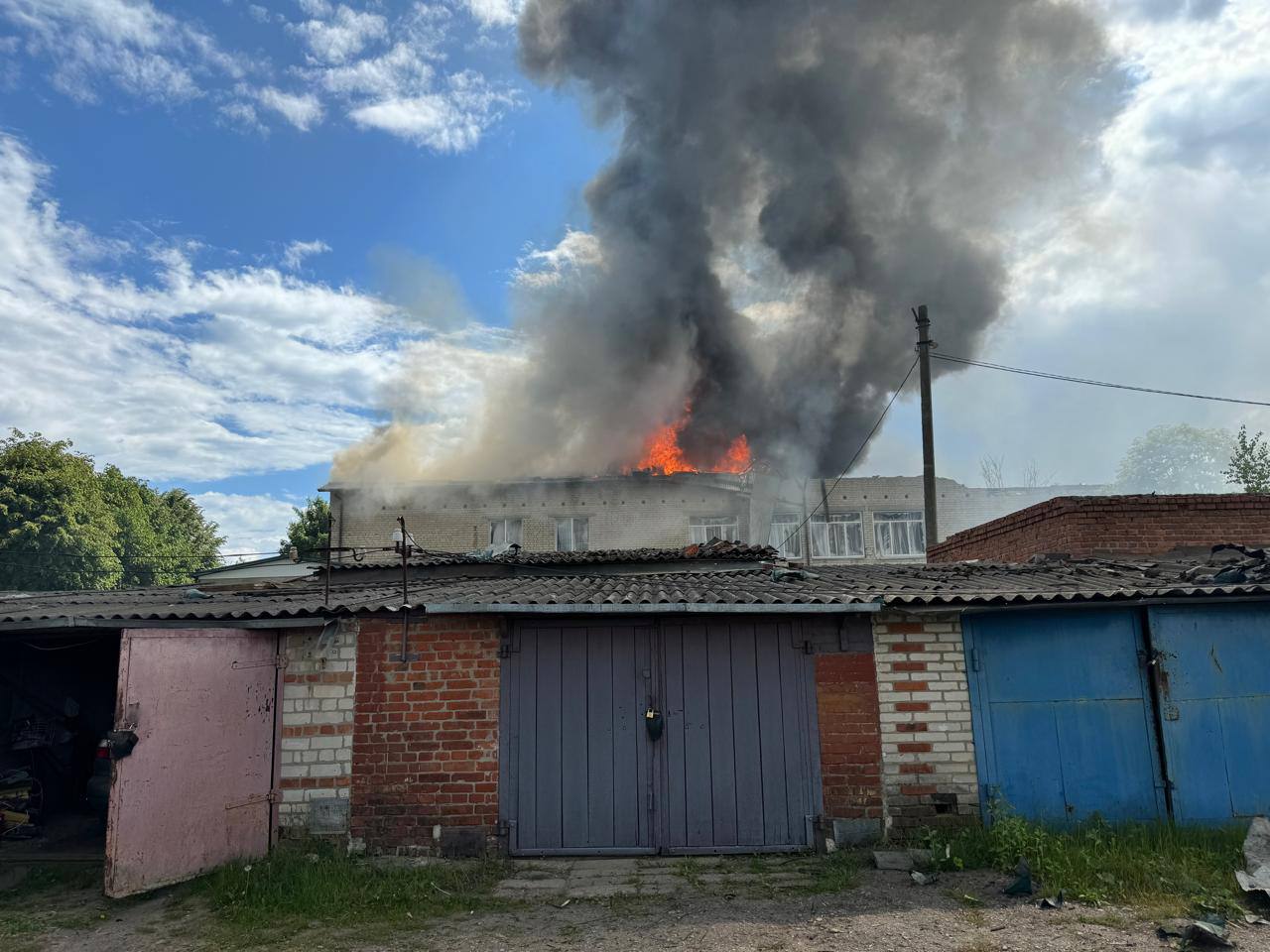 Обстрел Золочева 21 мая 2024 года.