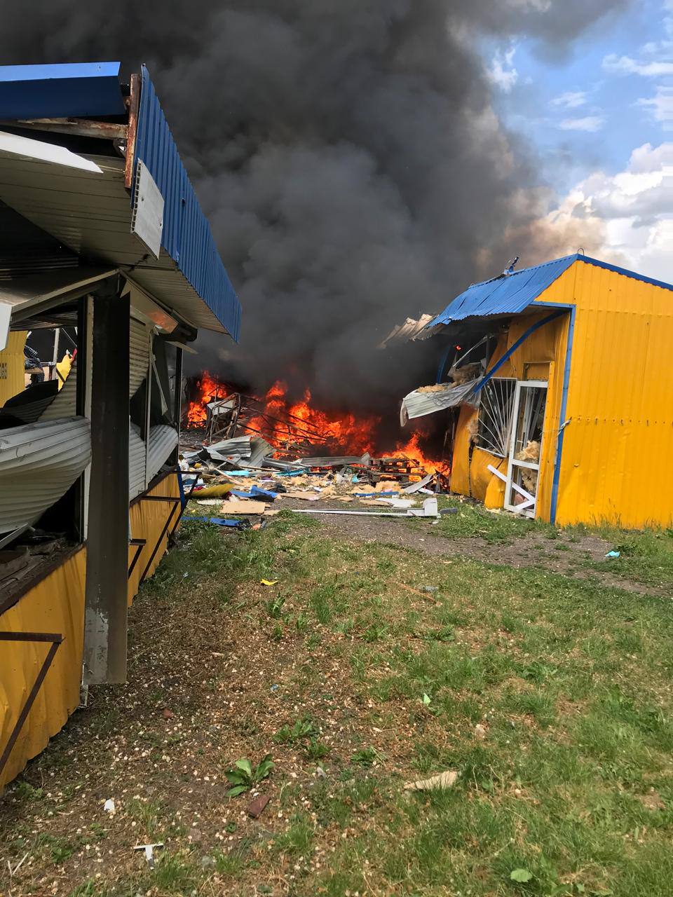 Обстрел Золочева 21 мая 2024 года.