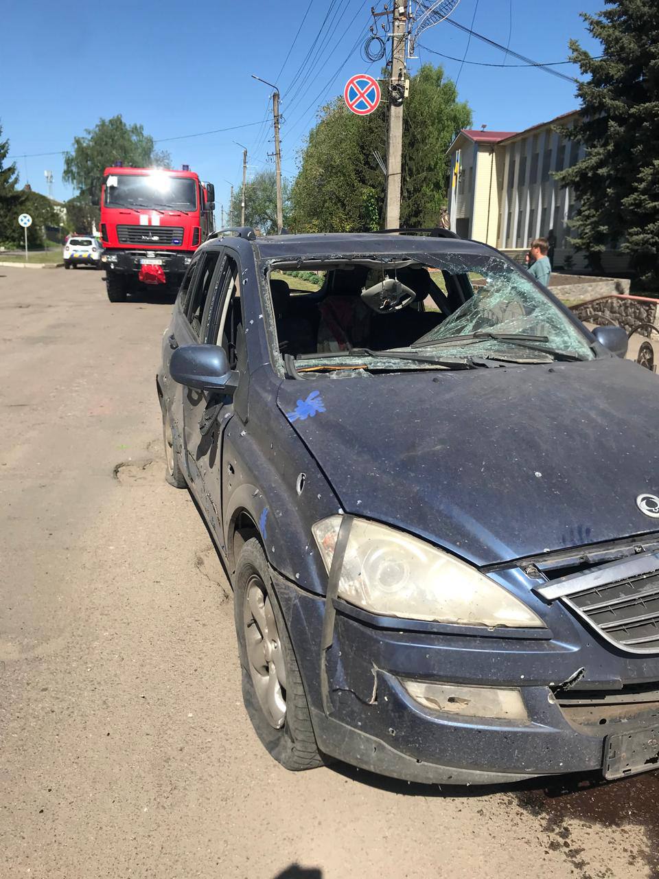 В Золочеве в результате обстрела есть погибшие и раненые.