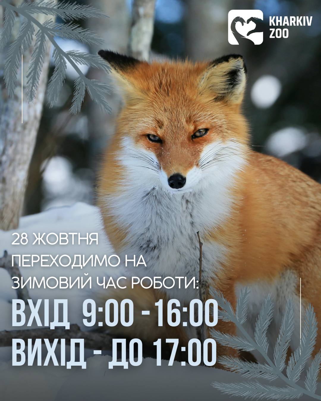 Харківський зоопарк змінює режим роботи фото 1