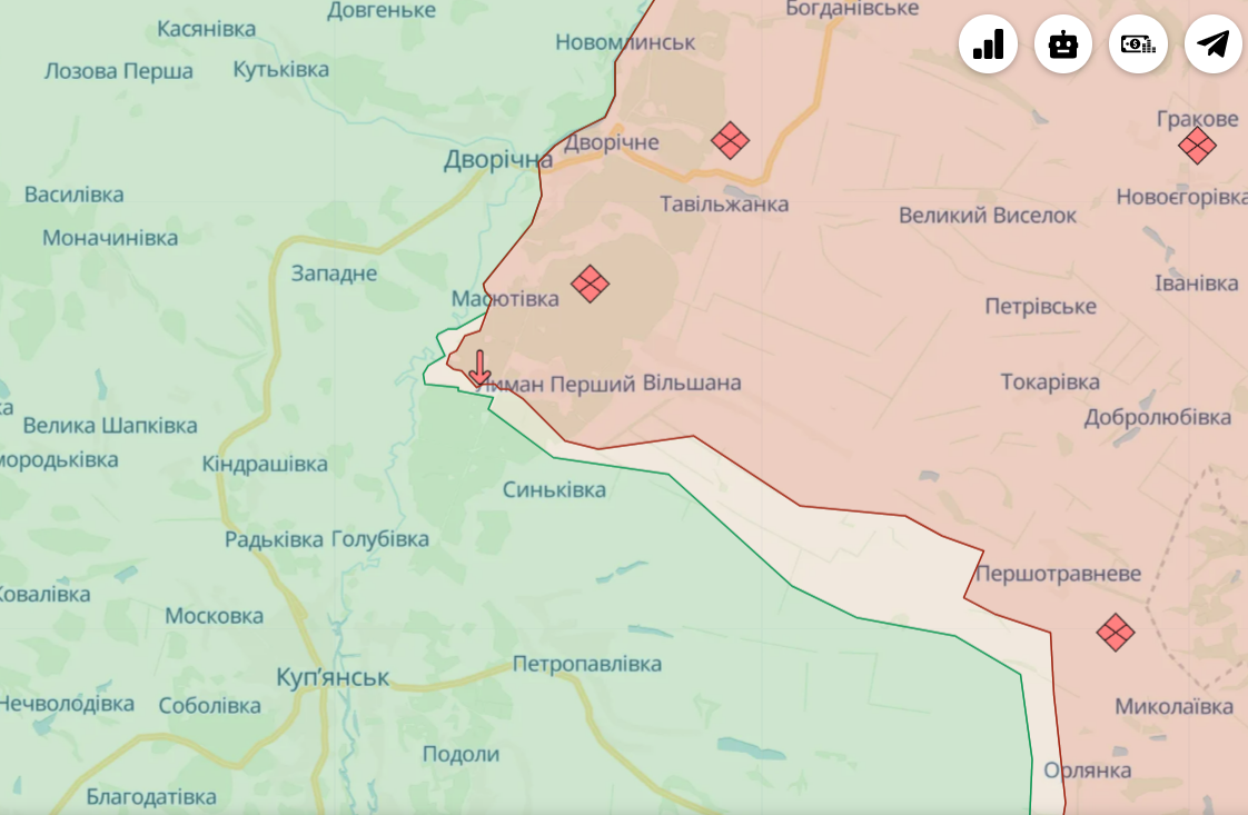 Військовий оглядач розповів, що відбувається зараз на Куп'янському напрямку.