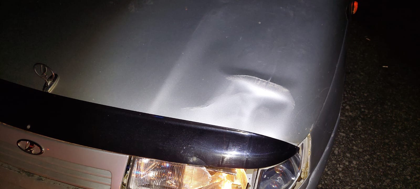 В новогоднюю ночь в Харькове произошло ДТП: пешеход получил переломы и травмы - фото: Полиция Харьковской области