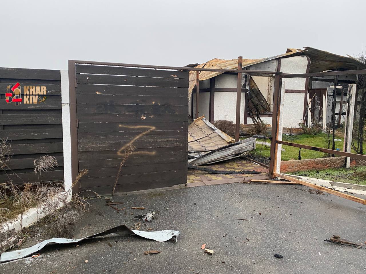 Полностью разграбили дома: результаты действий кафиров в Русских Тишках - фото: t.me/kharkiv_1654