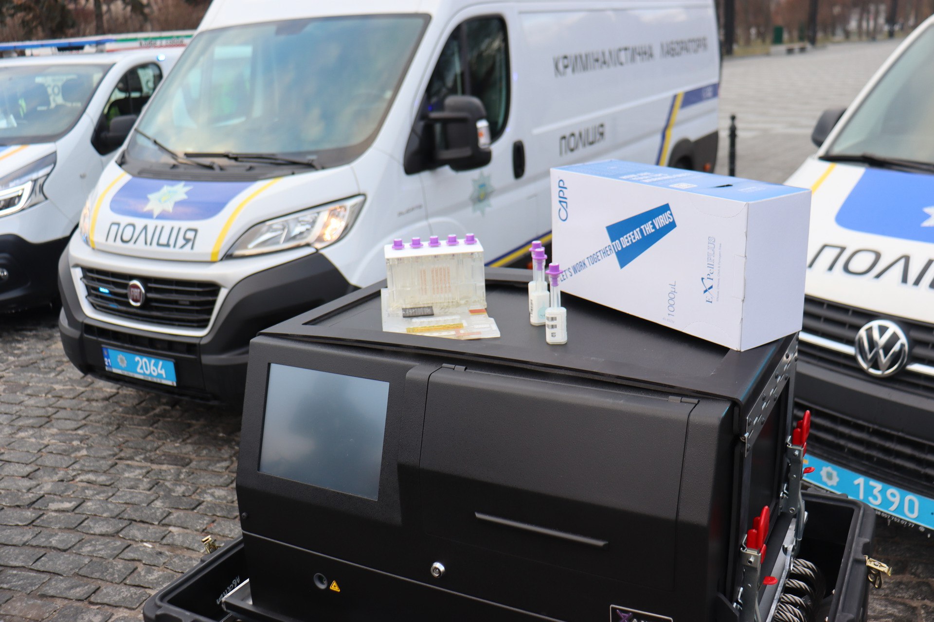 В Харькове правоохранители получили современные ДНК-лаборатории