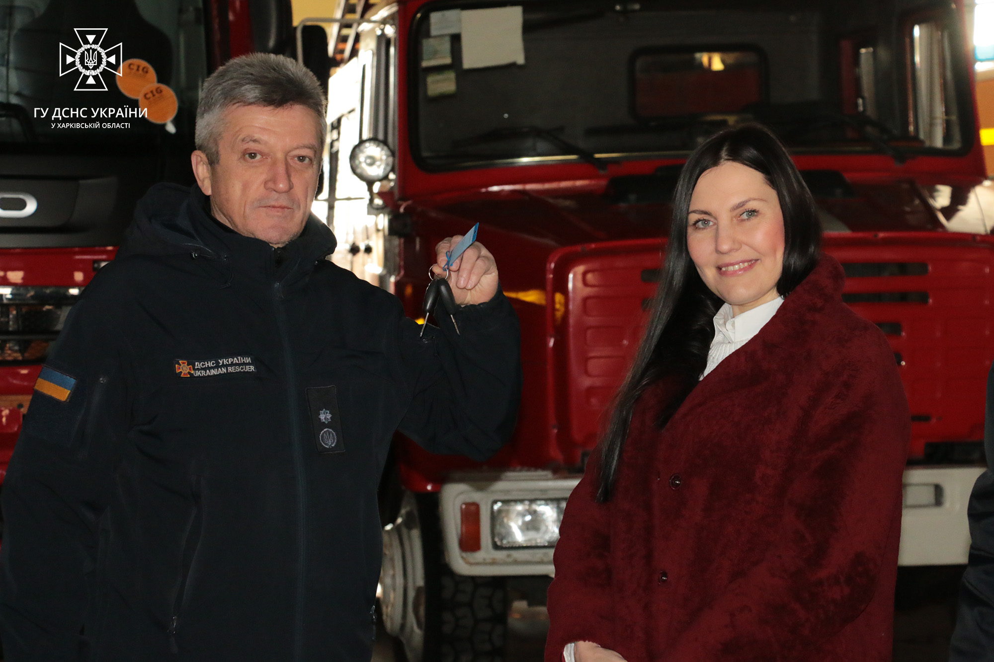 Харківські рятувальники отримали новий автомобіль