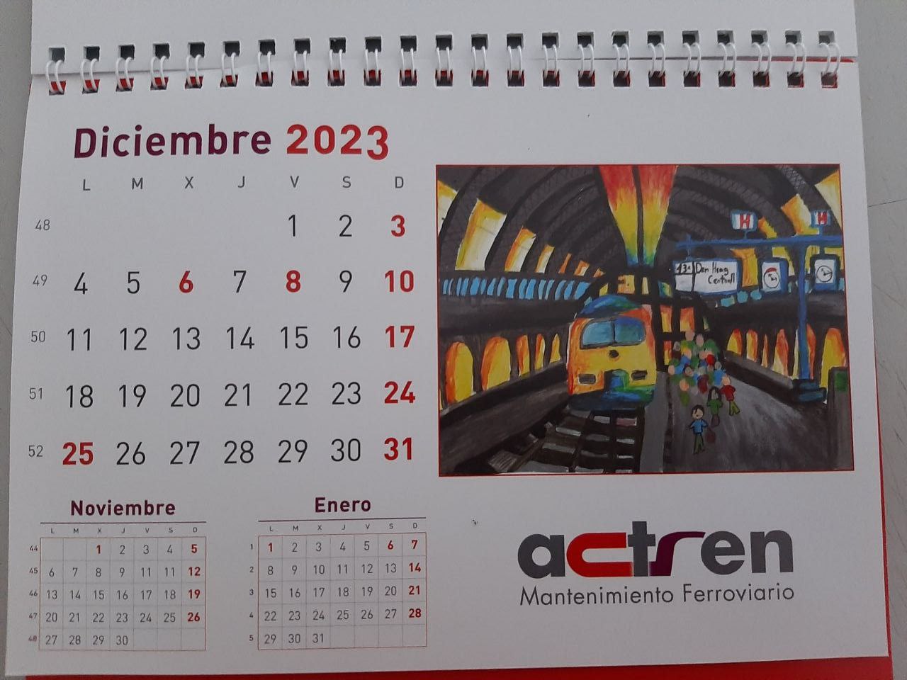 В іспанському календарі опублікували малюнок харківської школярки