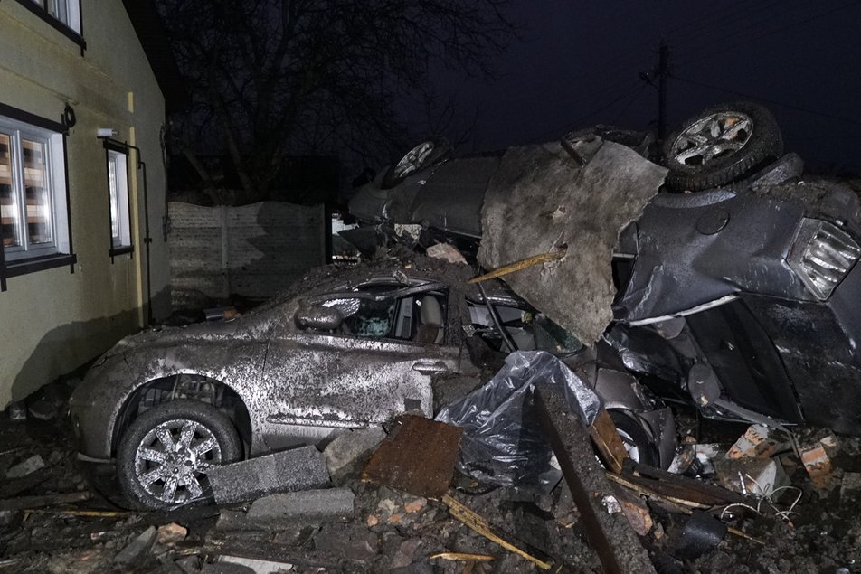 Ракетний удар по Харкову -