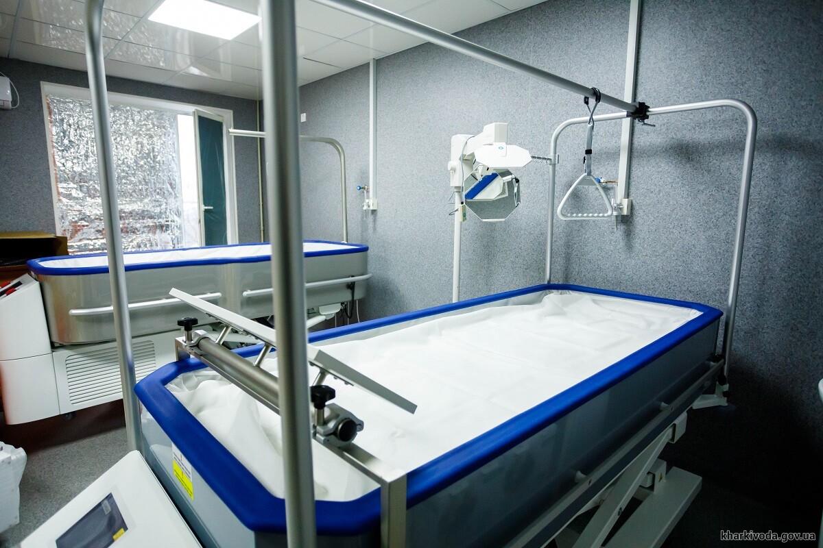 В медучреждении на Харьковщине появились противоожоговые кровати для военных