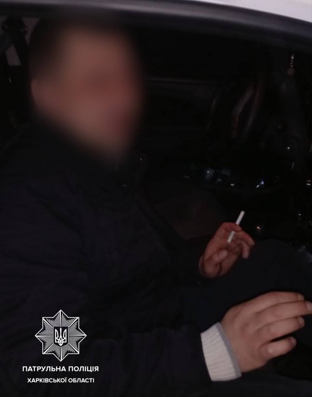 В Харькове пьяный водитель вызвал ДТП.