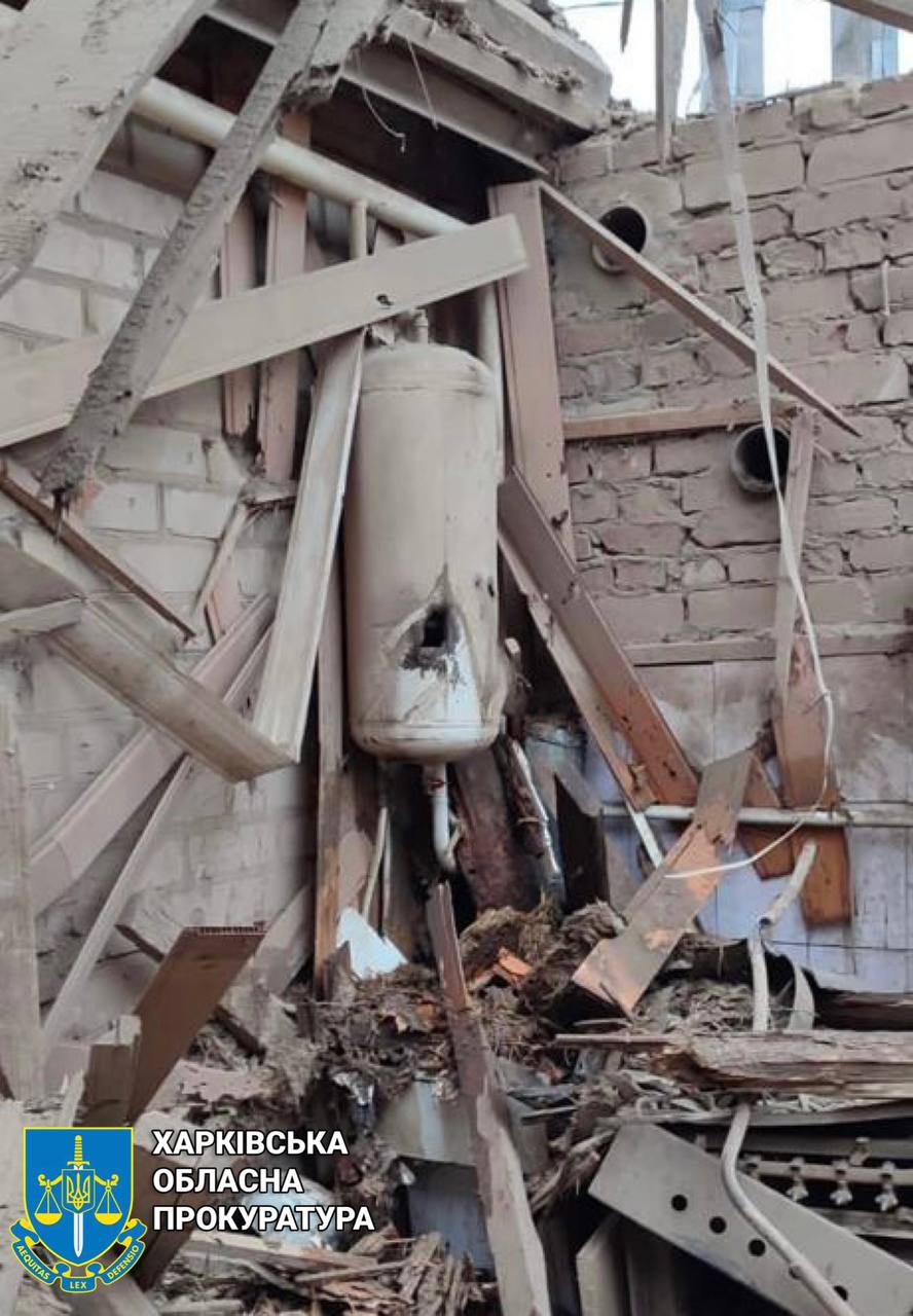 Росіяни обстріляли село на Харківщині.