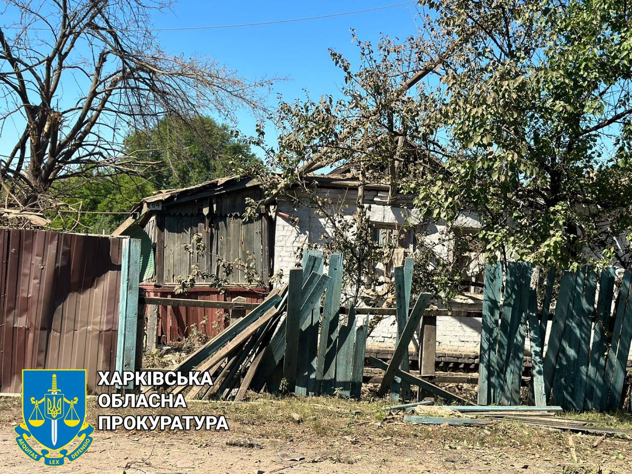 Артобстрел города Купянск в ночь на 14 августа -