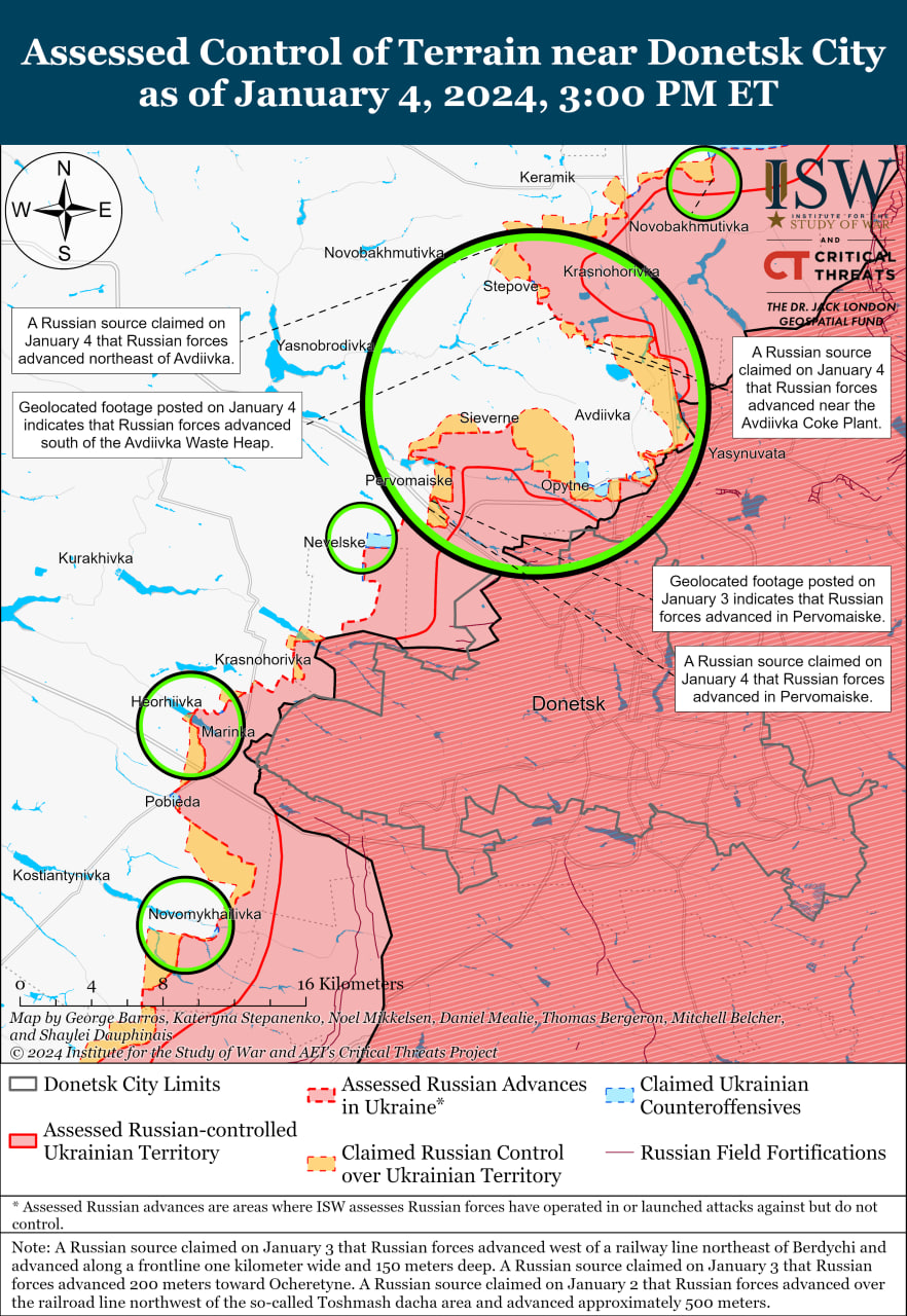 Карта бойових дій