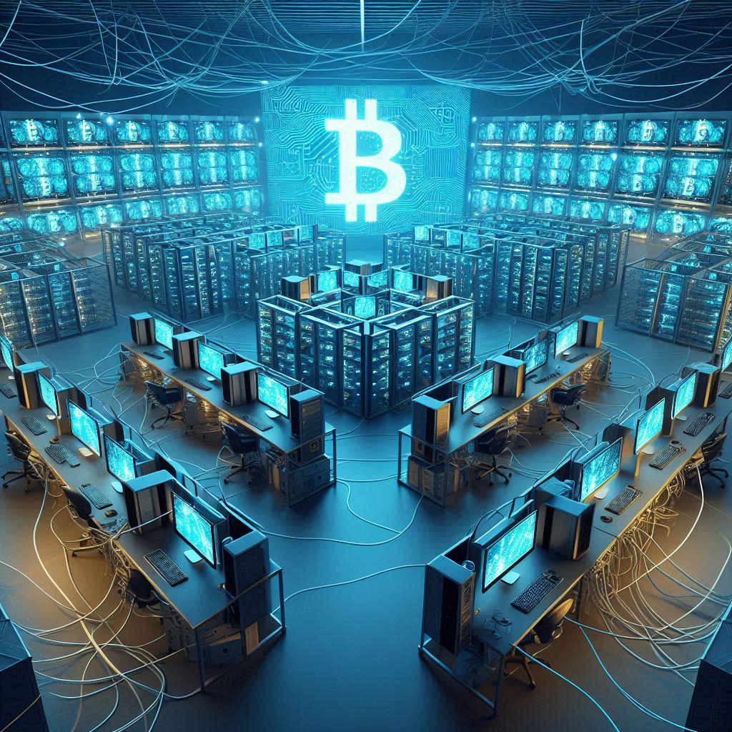 Майнинговая ферма.